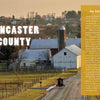 Experience rural Lancaster County with winding roads, horse-drawn buggies, green fields, and barns beneath a golden sky. “Lancaster County Bucket List” by Schiffer Publishing, Ltd. invites you to discover Amish adventures on your must-see list.