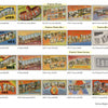 collection of postcards