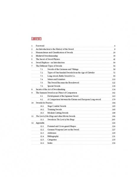 The Sword : Myth & Reality Contents