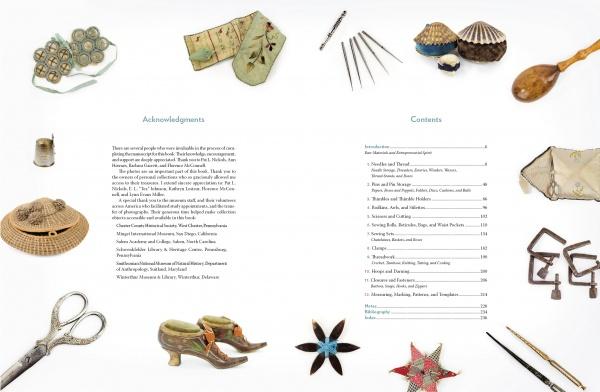 antique american needlework tools acknowledgement and contents