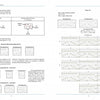 Two pages from "Weaving Innovations from the Bateman Collection" by Schiffer Publishing, Ltd.—the left shows block diagrams with charts and tips; the right displays Bateman weaves and patterns for intermediate to advanced weavers.