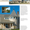Discover “Shingle Style Architecture” by Schiffer Publishing, Ltd.—showcasing a spacious modern home with a turret, wide porch, and multiple gables. Features include a covered seating area with lawn views, energy efficiency, and refined architectural details.