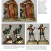 Schiffer Publishing, Ltd. Bookends: Four Victorian-style bookends—one pair shows a robed figure labeled "Knowledge," while two pairs feature playful children—perfect as art references for Victorian-era design styles.