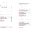 The table of contents for "Demons" by Schiffer Publishing, Ltd. lists chapters including Beginning, Exxon Exits, The Seduction, Loose Ends, The Ann Archer Investigation, The Raid, and The Demon Hunter and His Human Prey.