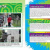 Two vibrant pages from Keeping Austin Weird by Schiffer Publishing, Ltd. showcase Austin’s music scene, iconic sites like the Cathedral of Junk, and feature events such as FunFunFun Fest, Reggae Festival, Pachanga Fest, Urban & Old Settlers Festivals.