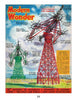 A vibrant illustrated cover of "Offshore Windpower" by Schiffer Publishing, Ltd. displays two massive steel wind turbines with rotating blades, highlighting how these structures generate renewable energy from wind.