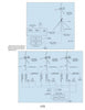 A schematic from "Offshore Windpower" by Schiffer Publishing, Ltd. details wiring for single and multiple small wind turbine setups, with labeled components such as turbines, breakers, fuses, battery banks, and inverter connections.