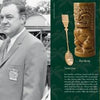 A collage: Left, two men (one shirtless, one in a suit) talk outdoors; center, a Mai-Kai tiki mug with Polynesian pop culture drink info; right, two men talk—one on the phone, the other surprised. Brand: Schiffer Publishing, Ltd.