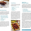 A page from The Yankee Chef by Schiffer Publishing, Ltd. showcases traditional New England recipes—Beer-Braised Goose, Corned Goose, and Apple Sweet Barbecued Chicken—with vibrant photos and clear ingredient lists on a crisp white background.