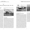 Two pages from "Conquest of the Skies" by Schiffer Publishing, Ltd. feature three black-and-white photos and columns of text tracing aviation history from 1903–1909, before the era of military aircraft or inflight refueling.