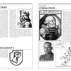 A spread from Schiffer Publishing, Ltd.'s "The 17th Waffen-SS Panzergrenadier Division Götz von Berlichingen" shows Introduction and Acknowledgments on the left, and a right page with the Formation chapter, images of three men (including Götz von Berlichingen), and a labeled map.