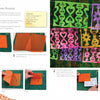 An instructional page from Cut It! by Schiffer Publishing, Ltd. shows kids how to make Mexican Halloween bunting, with step-by-step photos of folding and cutting orange paper and a display of colorful finished bunting. Materials and instructions are clearly shown.
