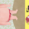 The book "Yikes! Santa Claus is in His Underpants!" by Schiffer Publishing, Ltd. shows Santa in heart-patterned underwear with labeled outfits—Pink, Biker, Plaid for the Gift, Ho Ho Ho, Superstar, and Beach—for kids to dress him.