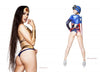 In Alvarado's Cosplay Pin-ups from Schiffer Publishing, Ltd., two women channel pop culture icons in Wonder Woman and Captain America-inspired costumes—ideal inspiration for cosplay photography fans.