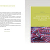 Two pages from Weaving Patterned Bands by Schiffer Publishing, Ltd. are shown: the left introduces exploring patterned band weaving; the right, titled "Part 1," features colorful woven bands and tassels inspired by Baltic craft tradition.