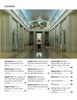 Table of contents for WPA Buildings by Schiffer Publishing, Ltd., with a hallway featuring WPA columns and a mural. Sections and page numbers on WPA art and New Deal murals appear on the right side of the page.