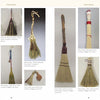 Browse "Swept Away" by Schiffer Publishing, Ltd.—a photo gallery showcasing handmade brooms with distinctive styles, including carved handles and wrapped string designs, all inspired by traditional broom making and decorative bindings.