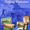 Book cover for The Ultimate Collector's Guide to from Schiffer Publishing, featuring vintage surfing postcards and blue surfer illustrations—a perfect pick for surf history and collectible enthusiasts.