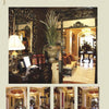 Showhouse Review by Schiffer Publishing, Ltd. showcases the elegance of decorator showhouses, featuring ornate interior designs, gold-framed mirrors, elegant lamps, decorative plants, and luxurious rooms from top decorating events.