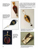 A collage of five art jewelry pieces by Peter Macchiarini, featured in "Form & Function" by Schiffer Publishing, Ltd., showcases sterling silver, brass, and ebony designs reflecting Macchiarini’s African-inspired modernist style and legacy.