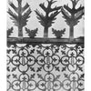 Italian Ironwork from Schiffer Publishing, Ltd. features a screen with stylized trees above detailed geometric and floral latticework, highlighting the beauty of Italian craftsmanship. Caption: “Detail of a screen from Verona.”.