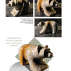 “Carving a Bear in Soapstone” by Schiffer Publishing, Ltd. is showcased from various angles, displaying its glossy marbled brown and cream finish. A congratulatory message celebrates your finished carving with a helpful soapstone finishing tip.