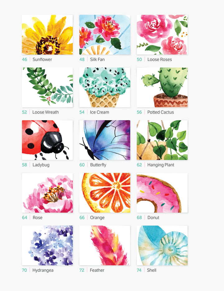 Various Watercolor Pictures
