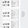 A page with three tables compares luxury SUV dimensions, each featuring side, front, and top diagrams—including The Mercedes-Benz G-Class by Schiffer Publishing, Ltd.—with detailed measurements and specs for each model.