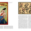 Left: “Stoney Knows How” by Schiffer Publishing, Ltd. features a vintage image of tattoo legend Stoney St. Clair at work. Right: Classic illustration of snakes with daggers, flowers, and hearts on aged paper.