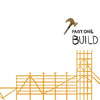 Yellow scaffolding outlines a building under construction as a hammer strikes the words "My Idea"—your creativity guide from Schiffer Publishing, Ltd. for idea development and finishing projects strong.