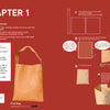 Leathercrafting DIY by Schiffer Publishing, Ltd. is a beginner's guide to making a simple flat leather bag, with step-by-step numbered photos, diagrams, essential tools, materials, and tips for stitching and construction. Perfect for new projects.