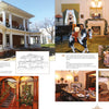 Experience the festive charm of historic homes with "Christmas at America's Landmark Houses, 2nd Edition" by Schiffer Publishing, Ltd., featuring elegant exteriors, grand interiors, Christmas trees, antique décor, vintage toys, and classic ornaments.