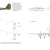 Schiffer Publishing, Ltd.'s P-61 Black Widow features WWII-era side and line drawings, detailed nose, cockpit, and radar views, plus technical schematics and text on features and variants from Legends of Warfare: Aviation.